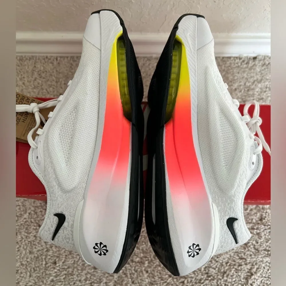 NIKE Women Versair White Black Cyber Volt
